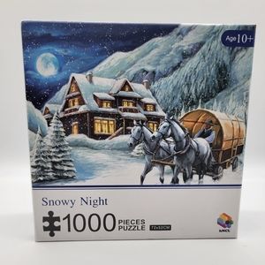 Snowy Nights 1000 Piece Puzzle